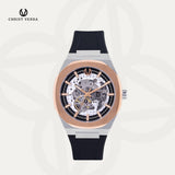 Christ Verra Casual Men's Watches Jam Tangan Pria Automatic Orbit Series CV 113956G-34 BLK FREE Set Rotary Box