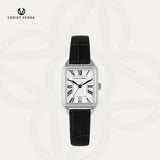 Christ Verra Casual Women's Petit Signature Series Leather Strap CV 121107L-21 WHT