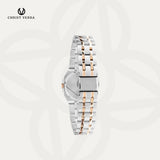 Christ Verra Casual Women's Watches Luméra Grace SeriesSilver Rosegold CV 121161L-14 SLV