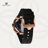 Christ Verra Casual Men's Watches Iron Series Strap Rubber CV 12467G-38 BLK