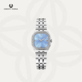 Christ Verra Casual Women's Watches Luméra Grace Series Silver-Light Blue CV 121161L-11 L-BLU