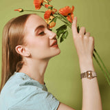 Christ Verra Casual Women's Watches Luméra Grace Series Silver Rosegold CV 121161L-14 RG