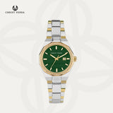 Christ Verra Casual Women's Watches Arvena Series Strap Stainless Steel CV 120734L-13 GRN