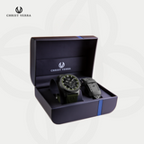 Christ Verra Casual Men's Watches CV 12153G-36 BLK/GRN