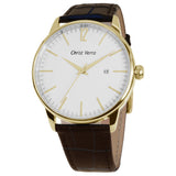 Christ Verra Casual Men's Watches CV 31839G-22 WHT
