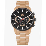 Christ Verra Casual Men's Watches CV C 10721G-18 BLK/RG