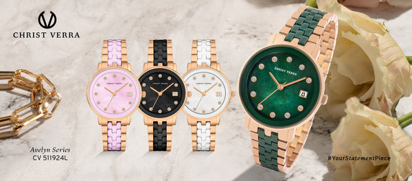 Christ Verra AVELYN CV 511924L Series – Jam Tangan Wanita Elegan dengan Sentuhan Mewah