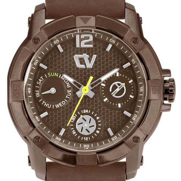Christ Verra Men's Watches CV C 67396G-27 BRN Leather Strap