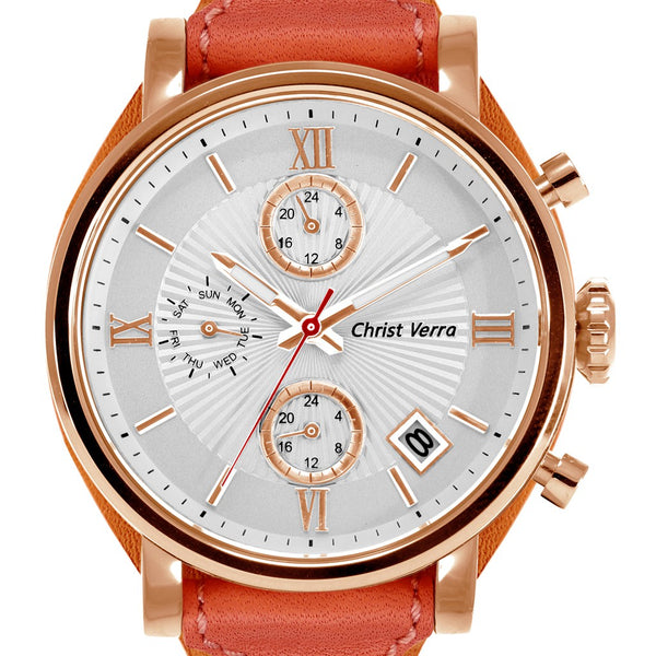 Christ Verra Women's Watches CV 71054L-25 SLV/ORG