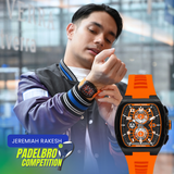 Christ Verra Casual Men's Watches Neo Drive Series CV 12349G-36 BLK/ORG SPECIAL BOX