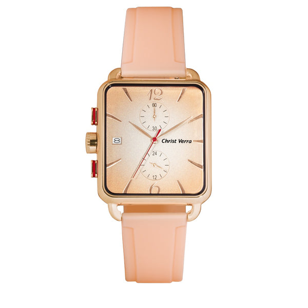 Christ Verra Women's Watches CV 10749L-35 PEACH