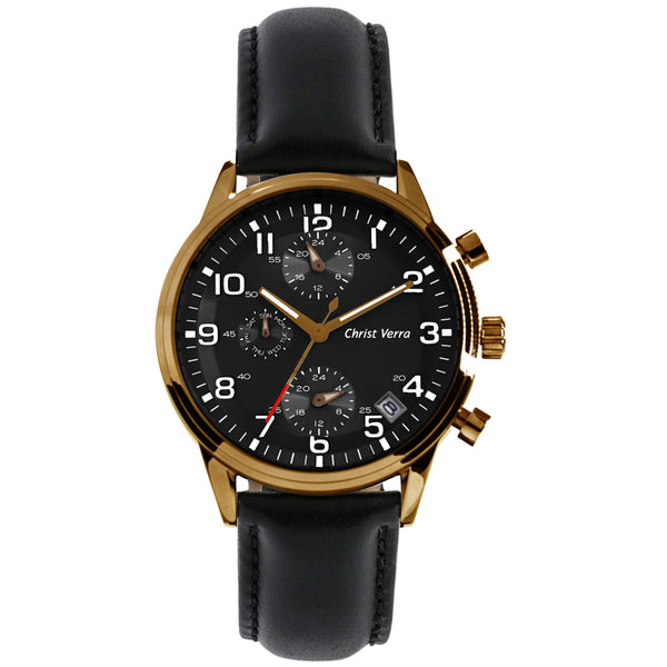 Christ Verra Casual Men's Watches CV 75014G-25 BLK