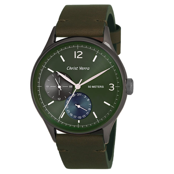 Christ Verra Casual Men's Watches CV 517071G-26B DARK GRN