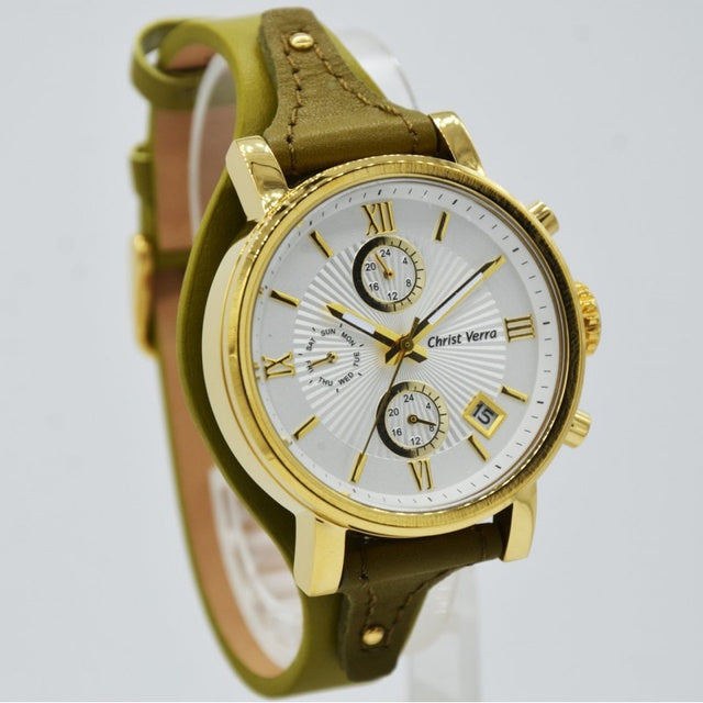 Christ Verra Women's Watches CV 71054L-22 SLV/GRN