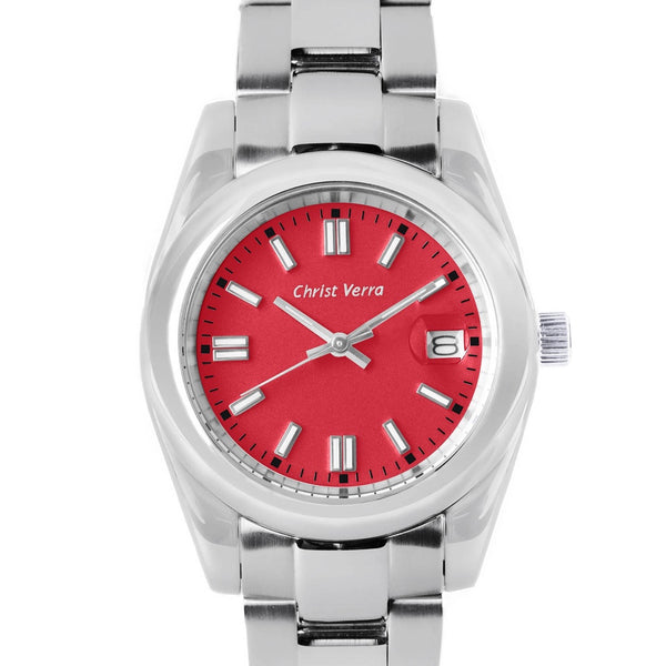 Christ Verra Woman's Casual Watch CV 10798L-11 RED