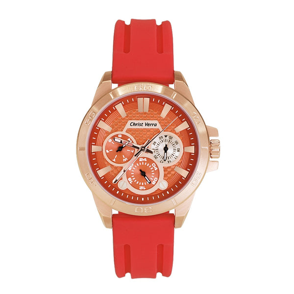Christ Verra Casual Women's Watches CV 64009L-35 ORG/RED
