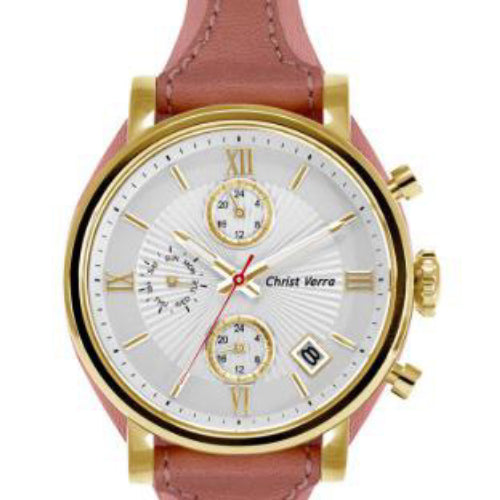 Christ Verra Women's Watches CV 71054L-22 SLV/PNK