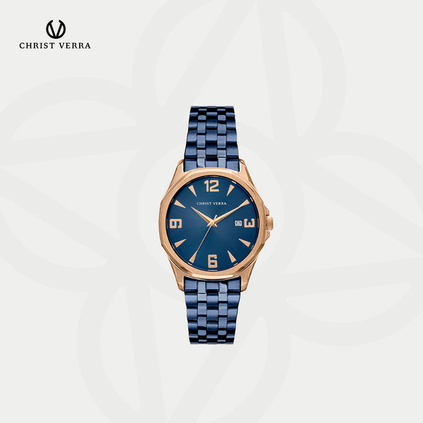 Christ Verra Women Watches Series Couple CV 10641L-1J BLU