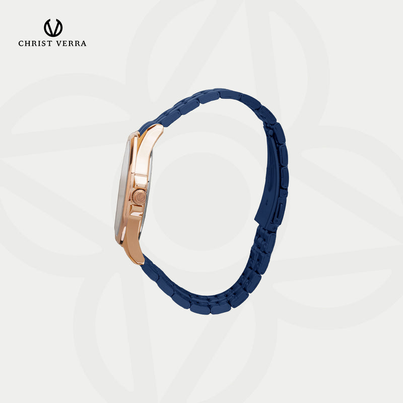 Christ Verra Women Watches Series Couple CV 10641L-1J BLU