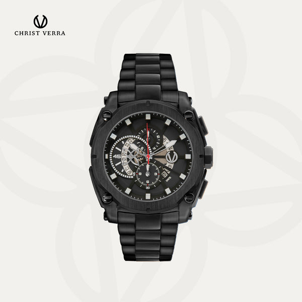 Christ Verra Casual Men's Watches CV 12201G-16 BLK