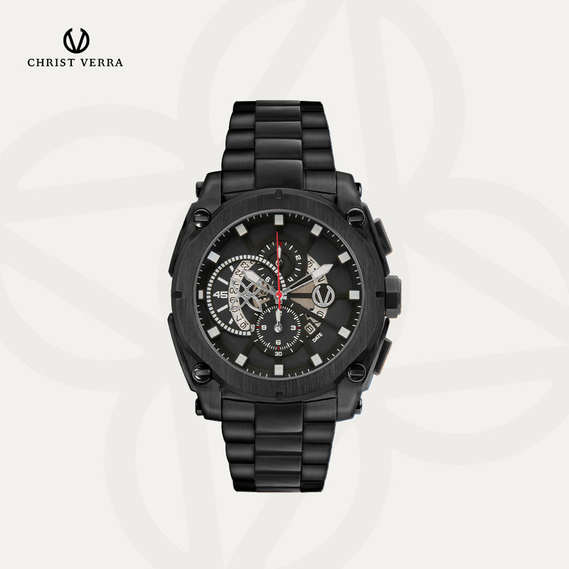 Christ Verra Casual Men's Watches CV 12201G-16 BLK