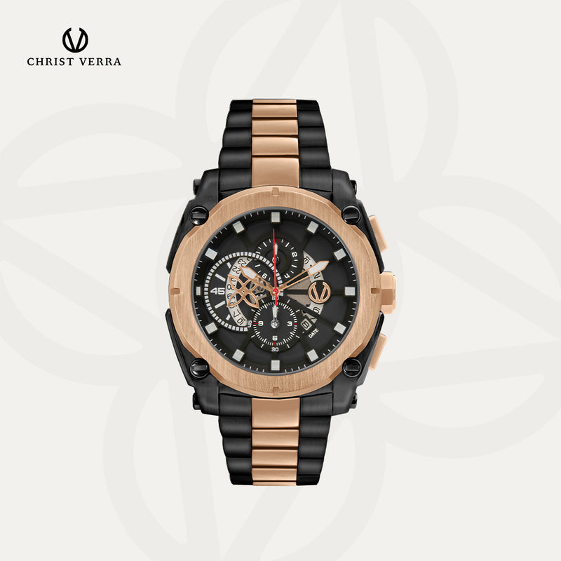 Christ Verra Casual Men's Watches CV 12201G-18 BLK