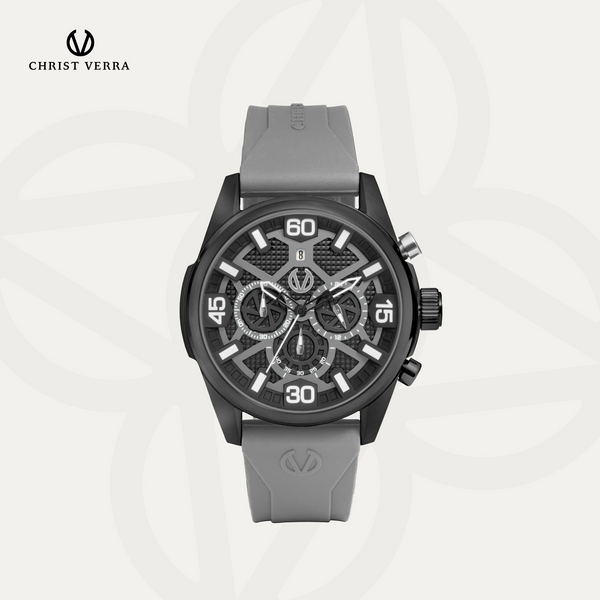 Christ Verra Casual Men's Watches CV 12254G-36 BLK/GRY