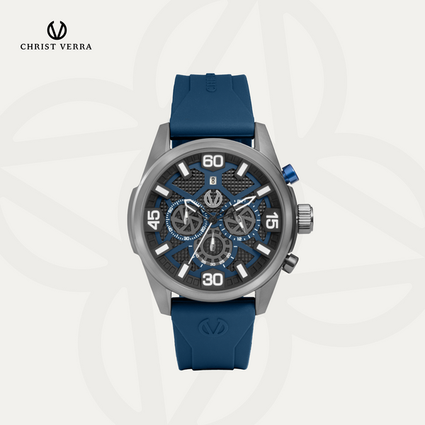 Christ Verra Casual Men's Watches CV 12254G-36B BLK/BLU