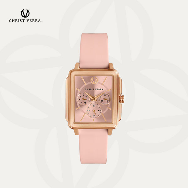 Christ Verra Casual Women's Watches Vera Lite Series CV 12260L-35 PEACH
