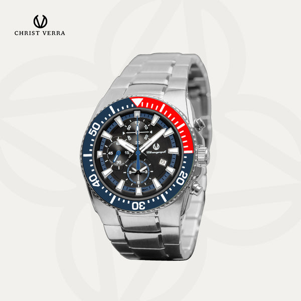 Christ Verra Casual Men's Watches CV 209450G-11 BLU/RED