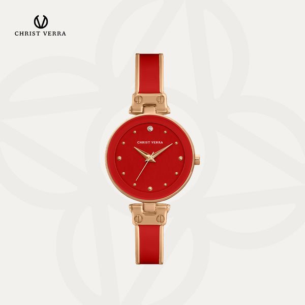 Christ Verra Fashion Women's Watches CV 501923L-5A RED