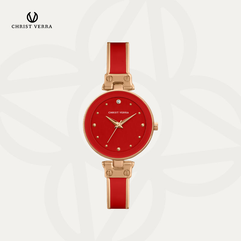 Christ Verra Fashion Women's Watches CV 501923L-5A RED