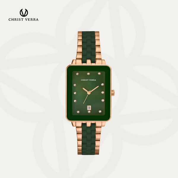 Christ Verra Casual Women's Watches Celestine Series CV 511923L-514 GRN/MOP