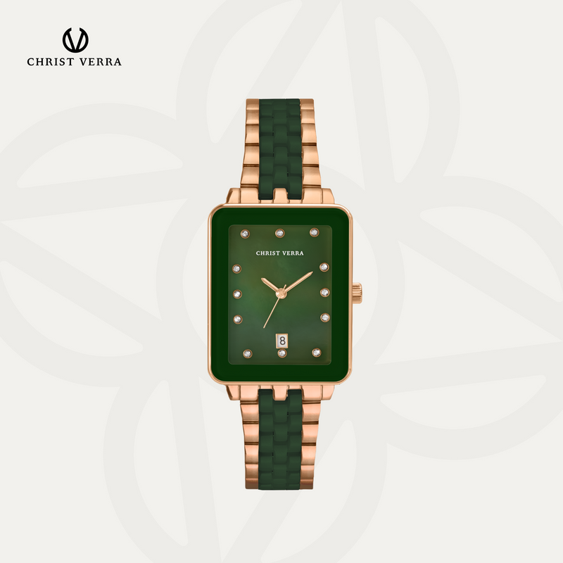 Christ Verra Casual Women's Watches Celestine Series CV 511923L-514 GRN/MOP