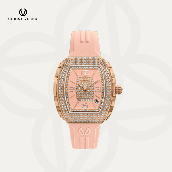 Christ Verra Casual Women's Watches CV 53602L-35 PEACH