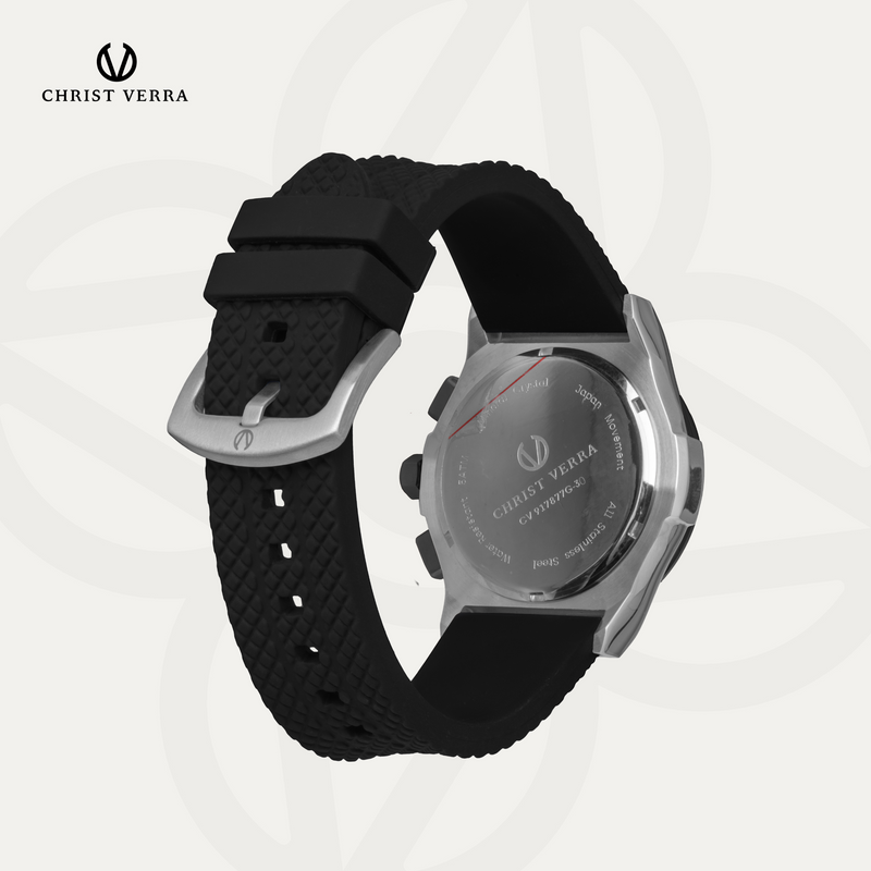 Christ Verra Casual Men's Watches Steel Force Series CV 917877G-30 BLK