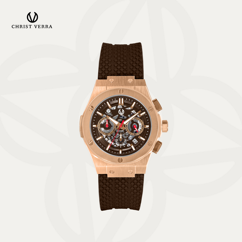 Christ Verra Casual Men's Watches Steel Force Series CV 917877G-35 BRN