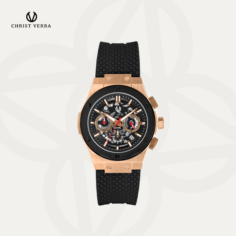 Christ Verra Casual Men's Watches Steel Force Series CV 917877G-38 BLK