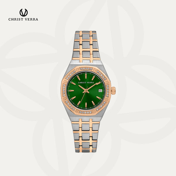 Christ Verra Casual Women Watches CV 919609L-14 GRN