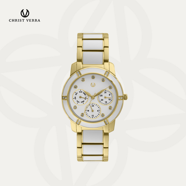 Christ Verra Casual Women Watches Bellezza Series CV 920923L-52 WHT