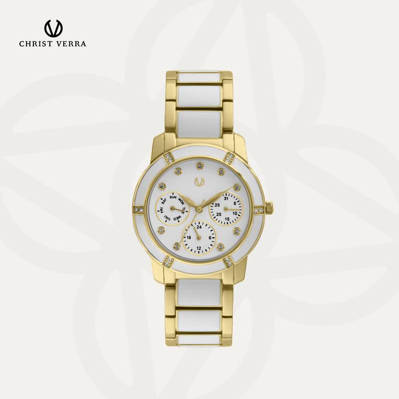 Christ Verra Casual Women Watches Bellezza Series CV 920923L-52 WHT