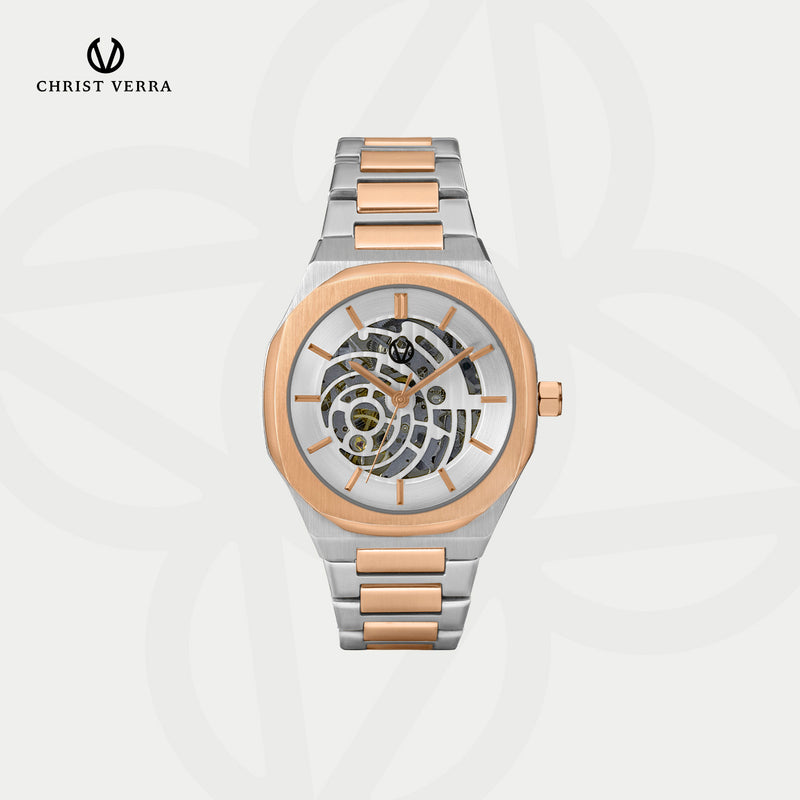 Christ Verra Casual Men's Watches Skeleton Fusion Series CV 923555G-14 SLV