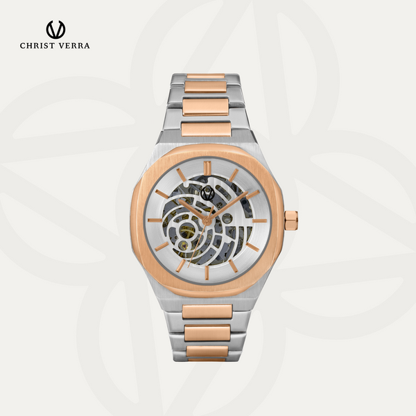 Christ Verra Casual Men's Watches Skeleton Fusion Series CV 923555G-14 SLV