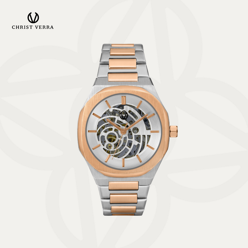 Christ Verra Casual Men's Watches Skeleton Fusion Series CV 923555G-14 SLV