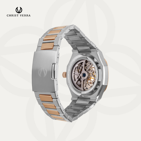 Christ Verra Casual Men's Watches Skeleton Fusion Series CV 923555G-14 SLV