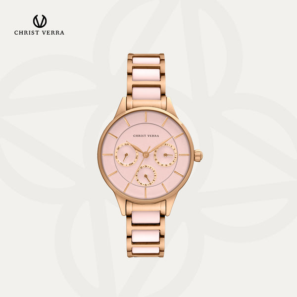 Christ Verra Casual Women's Watches CV 924101L-55 PNK