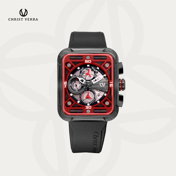 Christ Verra Casual Men's Watches CV C 11118G-36 RED/BLK