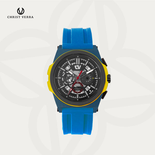 Christ Verra Casual Men's Watches CV C 64158G-3B BLK/BLU