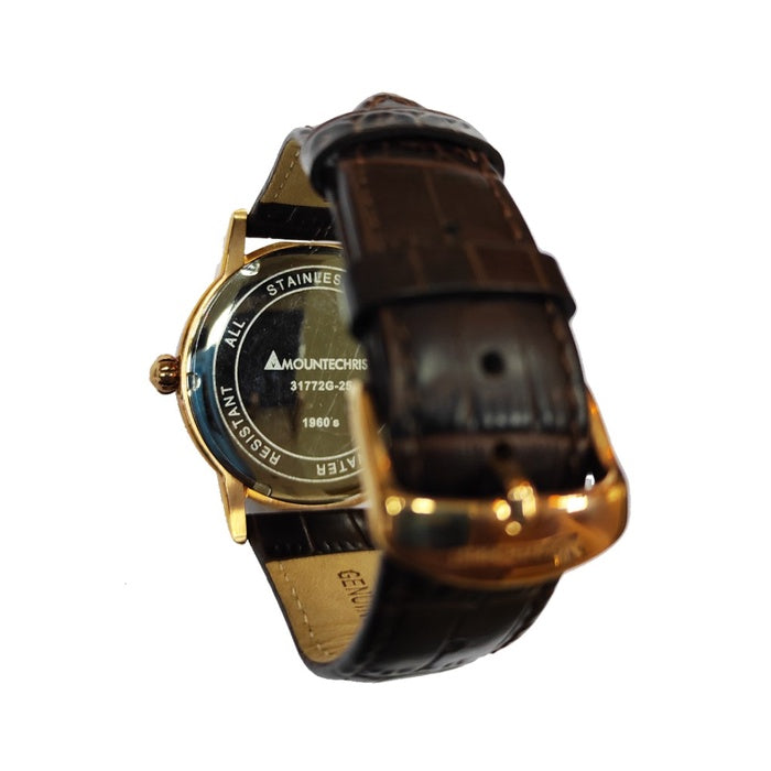 Mounte Christ Men's Watches MC 31772G-25 WHT