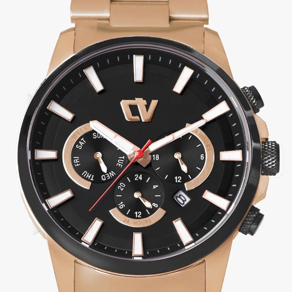 Christ Verra Casual Women's Watches CV C 10721L-18 BLK/RG